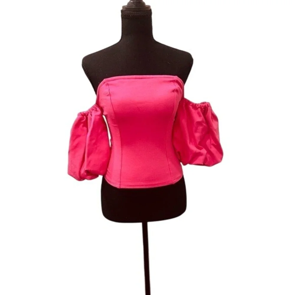 FREE PEOPLE X Revolve  Ever After‎ Top in Dolled Up Pink